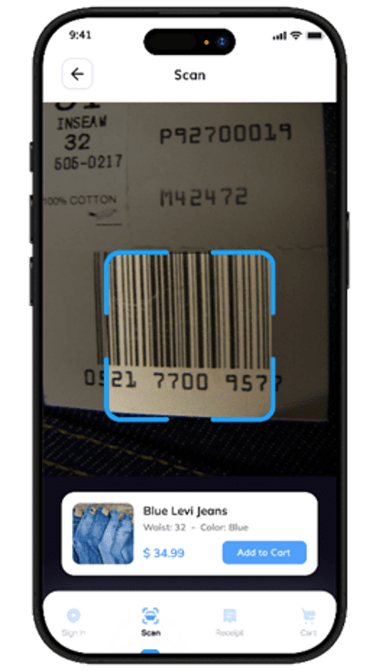 Hop Cart App Screenshot